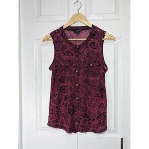 The Limited Women's Sheer Sleeveless Blouse - Size M -
